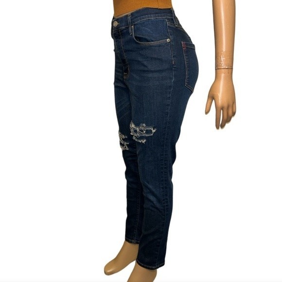 BDG Jeans TWIG High Rise Distressed Ripped Stretch Denim Skinny Size 31 - Picture 6 of 13